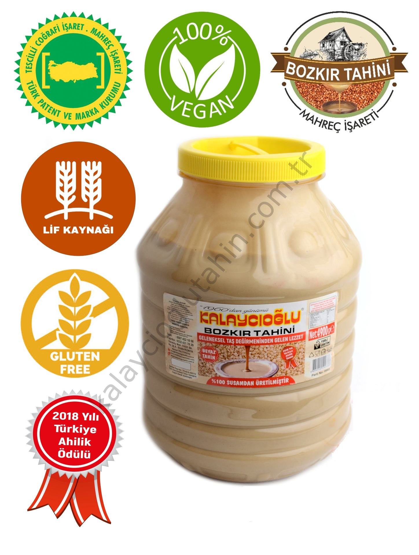 Kalaycıoğlu Beyaz Tahin 4900 Gr.