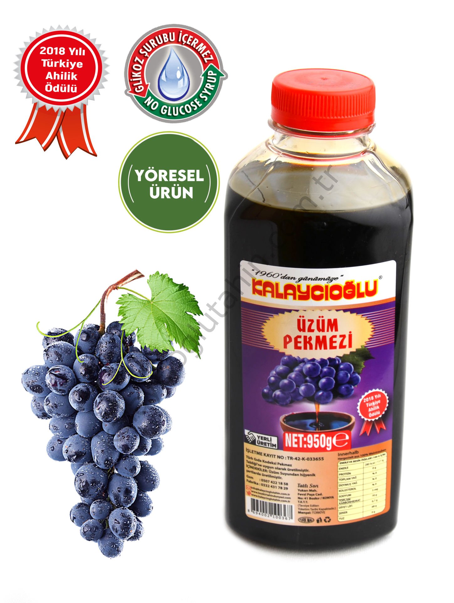 Üzüm Pekmezi 950 Gr.